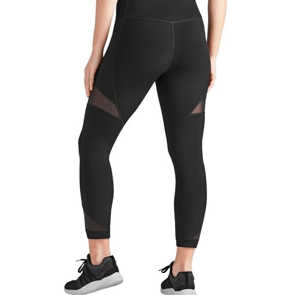 Members Mark Zen active tie dye blue jacket + black compression ankle legging XL - Picture 11 of 16